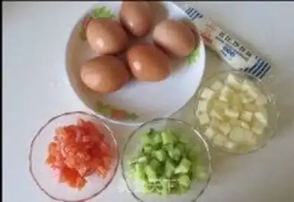 Make A salmon egg step 0