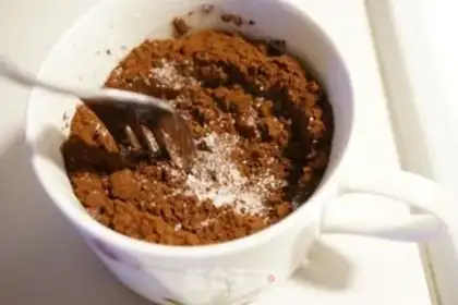 Make Teacup brownie step 0