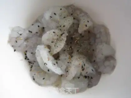 Make Fry shrimp step 1