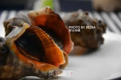 Make Oiled conch step 0
