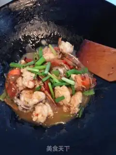Make Chon onion lobster noodle step 10
