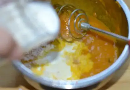 Make Pumpkin waffles step 4