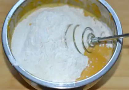 Make Pumpkin waffles step 5