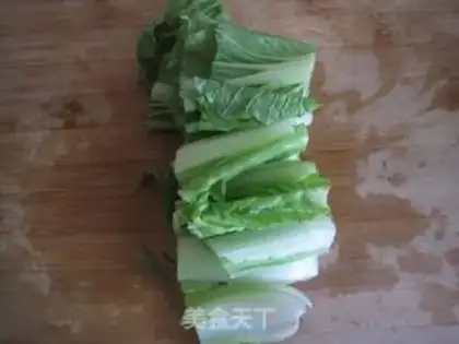 Make Clear the cabbage step 1