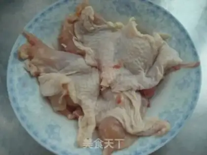 Make Chicken string step 1