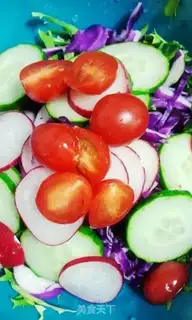 Make A salad of vegetables step 5