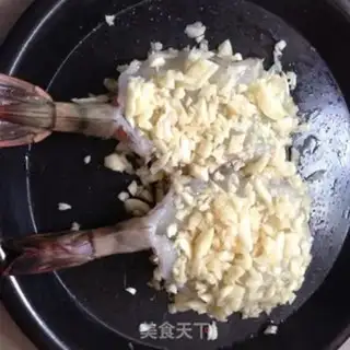 Make Garlic shrimp chops step 1