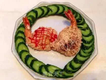 Make Garlic shrimp chops step 4