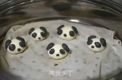 Make Panda bun step 7