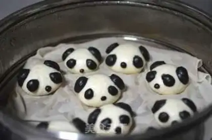 Make Panda bun step 8