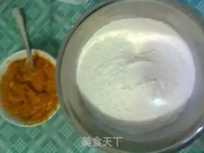 Make Pumpkin buns step 0