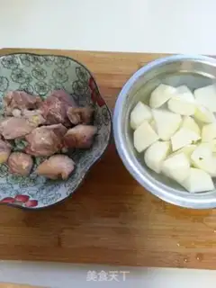 Make Potato duck leg step 0