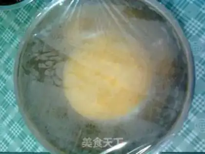 Make Pumpkin buns step 1