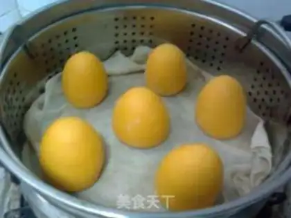Make Pumpkin buns step 6