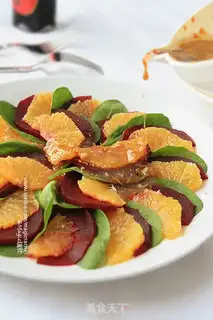 Make Orange beet root salad step 5
