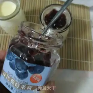 Make Blueberry Simi pudding step 12