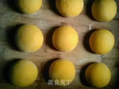 Make Milk pumpkin buns step 4