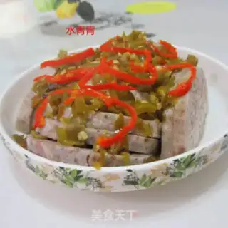 Make Sour peppers, taro step 6