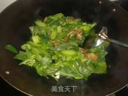 Make Blue mustard meat step 3