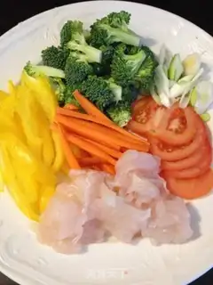 Make Pepper cod pasta step 1
