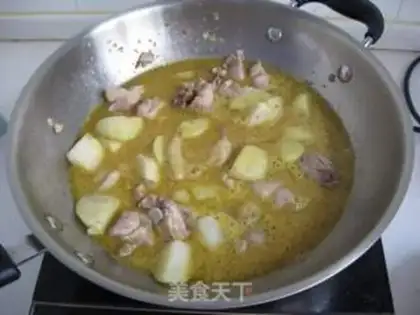 Make Curry chicken step 6
