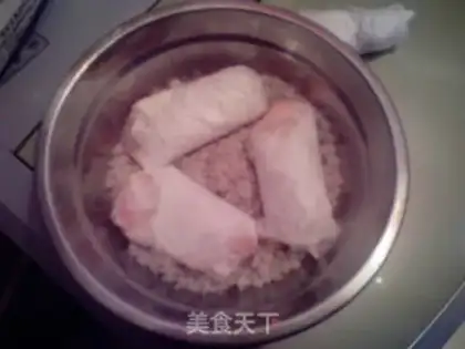 Make Saline salt, chicken wings step 14