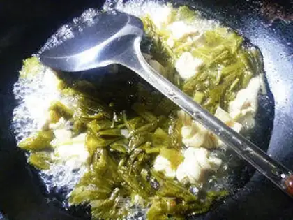 Make A thousand knots of snow dish step 4