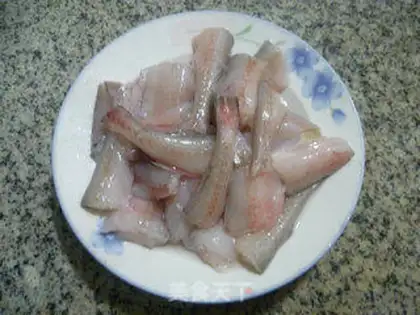 Make Shrimp tofu step 1
