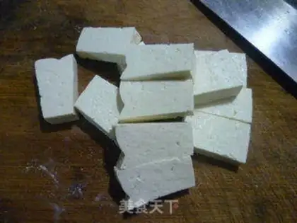 Make Shrimp tofu step 2