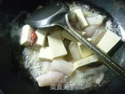 Make Shrimp tofu step 6