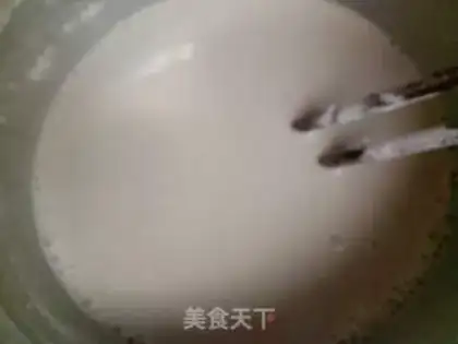 Make Pink rice cake step 3