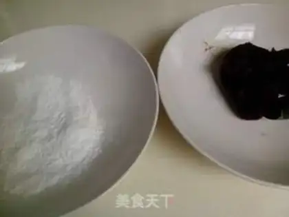 Make Pink rice cake step 6