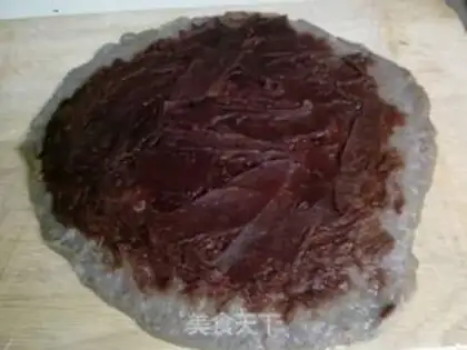 Make Pink rice cake step 10
