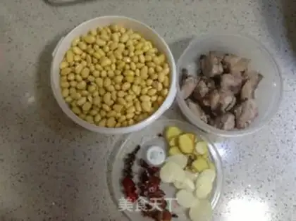 Make Soybeans burn ribs step 0