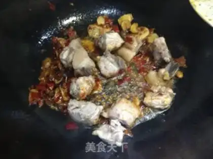 Make Soybeans burn ribs step 2