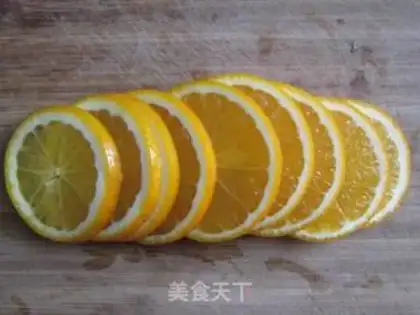 Make Orange cake roll step 2