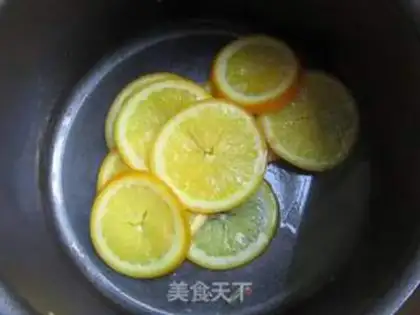 Make Orange cake roll step 3