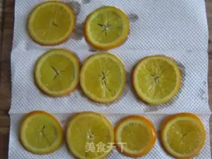 Make Orange cake roll step 5