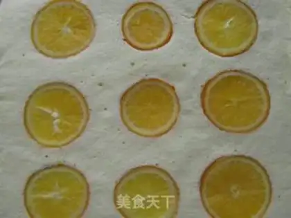 Make Orange cake roll step 16