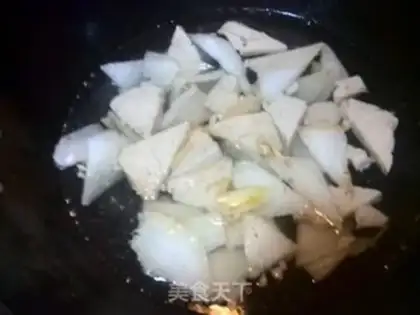 Make Tofu fan soup step 6