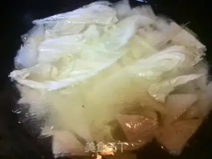 Make Tofu fan soup step 7
