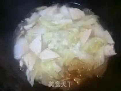 Make Tofu fan soup step 8
