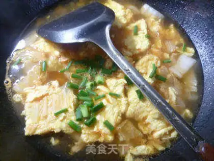 Make ♪ In the back of a cabbage egg soup ♪ step 14