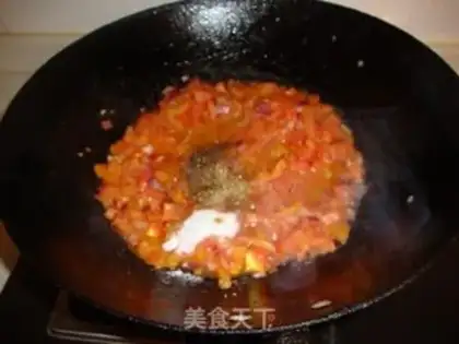 Make Black pepper beef pizza step 12