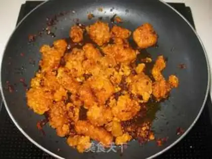 Make Spicy chicken and rice step 7