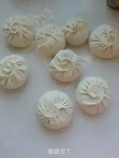 Make Pumpkin eggs buns step 7