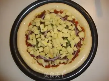 Make Black pepper beef pizza step 23