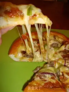 Make Black pepper beef pizza step 26