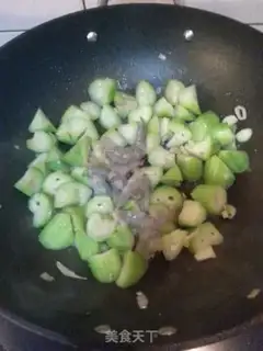 Make Smelt shrimp fried eggs step 6