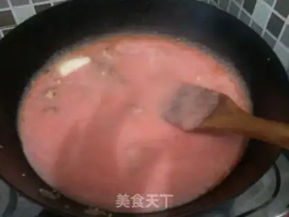 Make Tomato and tofu stew step 5